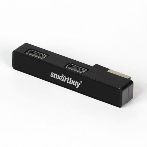 изображение Разветвитель на 4 порта USB hub 2.0, черный Smartbuy SBHA-408-K магазин Компании Интерком-НН картинка Smartbuy SBHA-408-K Разветвитель на 4 порта USB hub 2.0, черный от магазина Интерком-НН