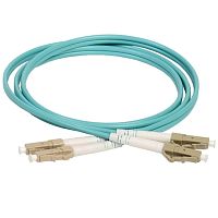 картинка Патч-корд оптический дуплексный LC/UPC-LC/UPC MM 50/125мкм OM3 многомодовый (duplex) 1 метр от магазина Интерком-НН