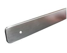 картинка Планка торцевая для столешниц 38мм с закрытым торцом, нержавещая сталь матовая, R9, правая от магазина Интерком-НН