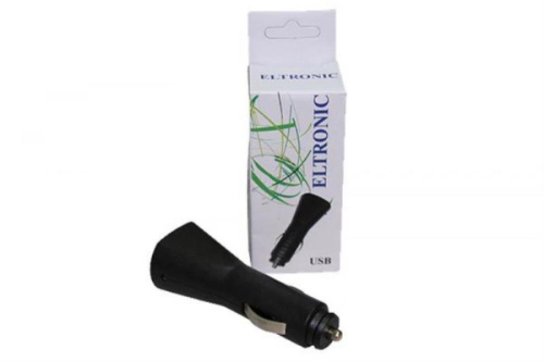 картинка Автомобильное ЗУ Eltronic с USB выходом + iPhone (600mAh) от магазина Интерком-НН
