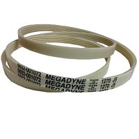 картинка Megadyne BLH037 (6602-001072) ремень приводной 1270 J5 для стиральной машины Indesit, Ariston, AEG от магазина Интерком-НН