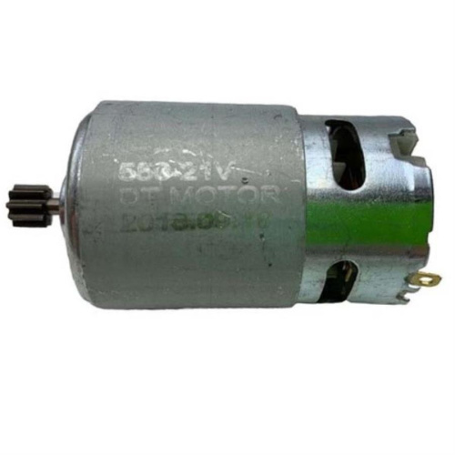 картинка Двигатель КХ-0011578 (550-21V) для шуруповерта 21V, шестерня 9 зубьев от магазина Интерком-НН