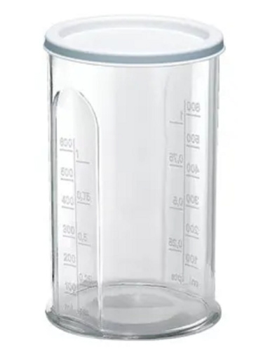 картинка Bosch MSM66150-MSK Мерный стакан с белой крышкой для блендера MSM66150 от магазина Интерком-НН