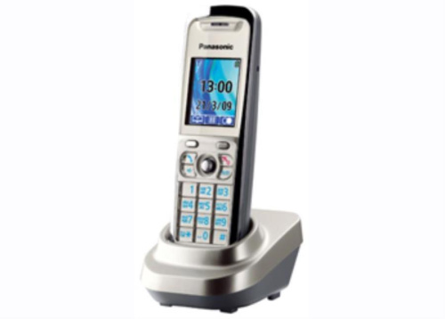 картинка Panasonic KX-TGA840RUN - Дополнительная трубка DECT (радиотелефон) , цвет: Платиновый (N)  от магазина Интерком-НН