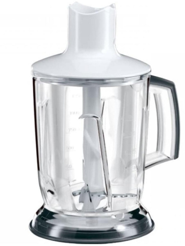 картинка Braun MQ3045-IZM12 (AX22110004) измельчитель в сборе 1250мл для блендера  MQ3045, белый от магазина Интерком-НН