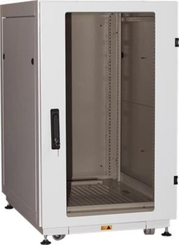 картинка Шкаф напольный 19", 18U Б/У (600х800х988), серый, от магазина Интерком-НН