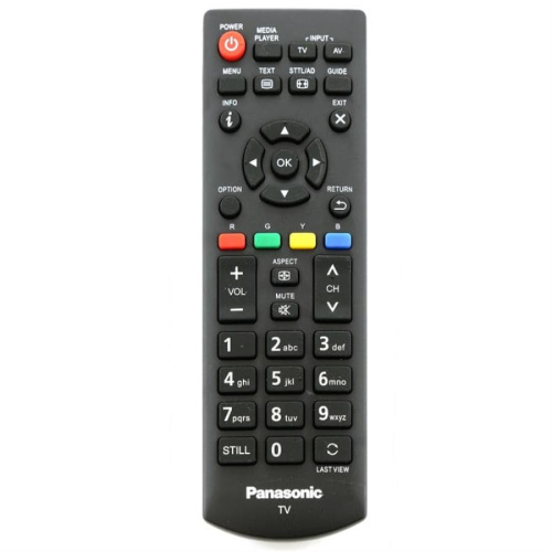 изображение Panasonic 468379.113 пульт телевизора TX-24GR300, TX-32FR250W, TX-32GR300, TX-43GR300 магазин Компании Интерком-НН картинка Panasonic 468379.113 пульт телевизора TX-24GR300, TX-32FR250W, TX-32GR300, TX-43GR300 от магазина Интерком-НН