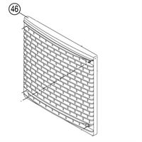 картинка Panasonic CWE201075 решетка внешнего блока кондиционера для CU-B50DBE8 от магазина Интерком-НН