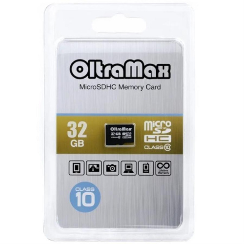изображение Память microSDHC 32Gb OltraMax class10 без адаптера (OM032GCSDHC10) магазин Компании Интерком-НН картинка Память microSDHC 32Gb OltraMax class10 без адаптера (OM032GCSDHC10) от магазина Интерком-НН
