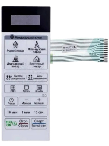 картинка LG MFM62977002 Сенсорная панель управления СВЧ MH6042D белый от магазина Интерком-НН фото 3