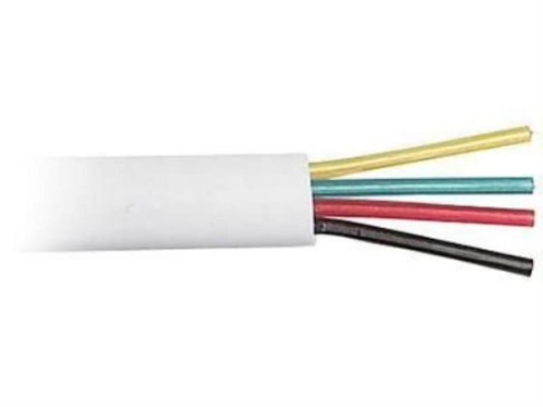 изображение Кабель телефонный 4с, CCA, Netko LITE, 100м, плоский, белый магазин Компании Интерком-НН картинка Кабель телефонный 4с, CCA, Netko LITE, 100м, плоский, белый от магазина Интерком-НН