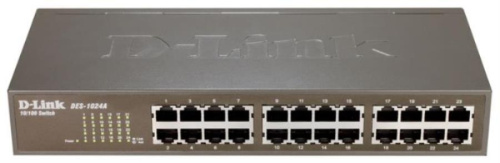 картинка D-Link DES-1024A/B1 D-Link Неуправляемый коммутатор с 24 портами 10/100Base-TX от магазина Интерком-НН фото 3