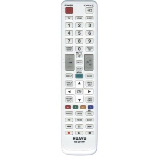 изображение Huayu RM-L919W (21267) универсальный пульт дистанционного управления (ПДУ) для телевизора SAMSUNG магазин Компании Интерком-НН картинка Huayu RM-L919W (21267) универсальный пульт дистанционного управления (ПДУ) для телевизора SAMSUNG от магазина Интерком-НН