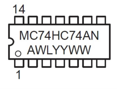 изображение MC74HC74AN ON Semiconductor Микросхема магазин Компании Интерком-НН фото 2 картинка ON Semiconductor MC74HC74AN Микросхема от магазина Интерком-НН фото 2
