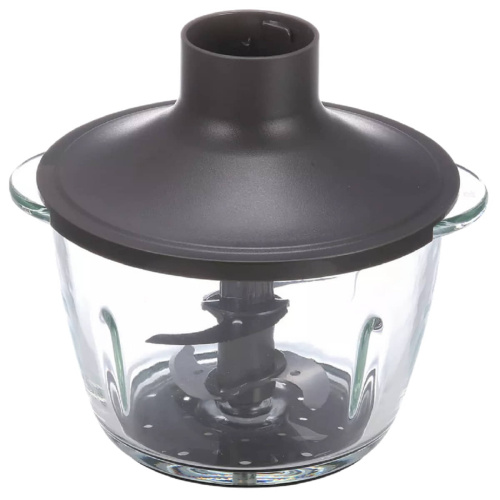 картинка Polaris PGB 0106 измельчитель 0,8л в сборе для блендеров, стеклянная чаша, цвет графит от магазина Интерком-НН фото 5