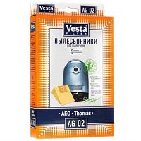 картинка Vesta filter AG02 комплект мешков-пылесборников бумажных (5шт) для пылесоса AEG, Thomas от магазина Интерком-НН