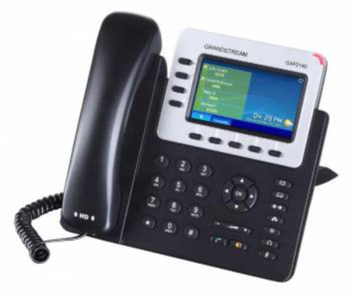 картинка Телефон IP Grandstream GXP-2140 черный от магазина Интерком-НН фото 2