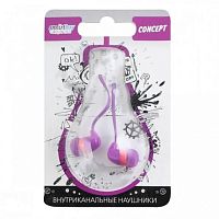 картинка Smartbuy CONCEPT SBE-350 Внутриканальные наушники, фиолетовые от магазина Интерком-НН