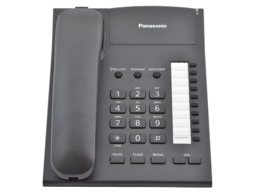 картинка Panasonic KX-TS2382RUB проводной телефон, цвет черный от магазина Интерком-НН фото 3