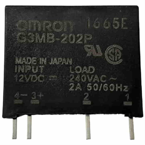 изображение Omron G3MB-202P 12VDC 240VAC твердотельное реле магазин Компании Интерком-НН картинка Omron G3MB-202P 12VDC 240VAC твердотельное реле от магазина Интерком-НН