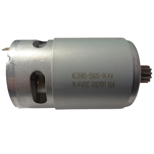 изображение 010191 В4 AEZHRS-550S-14.4VDC двигатель с шестерней 12 зубьев D=10мм для шуруповерта Bosch магазин Компании Интерком-НН картинка 010191 В4 AEZHRS-550S-14.4VDC двигатель с шестерней 12 зубьев D=10мм для шуруповерта Bosch от магазина Интерком-НН