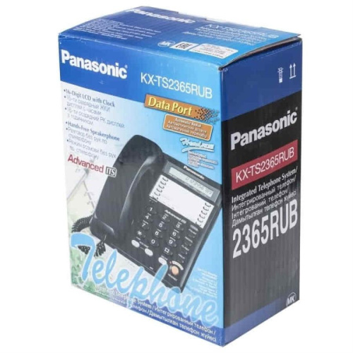 картинка Panasonic KX-TS2365RUB проводной телефон, цвет черный от магазина Интерком-НН фото 4