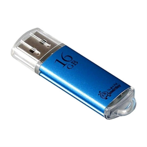 картинка Память USB 16Gb Smart Buy V-Cut синий 2.0 (SB16GBVC-B) от магазина Интерком-НН