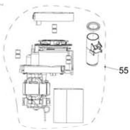 изображение Panasonic ACM52E15500U узел измельчителя в сборе для кофемашины NC-ZA1 магазин Компании Интерком-НН фото 2 картинка Panasonic ACM52E15500U узел измельчителя в сборе для кофемашины NC-ZA1 от магазина Интерком-НН фото 2