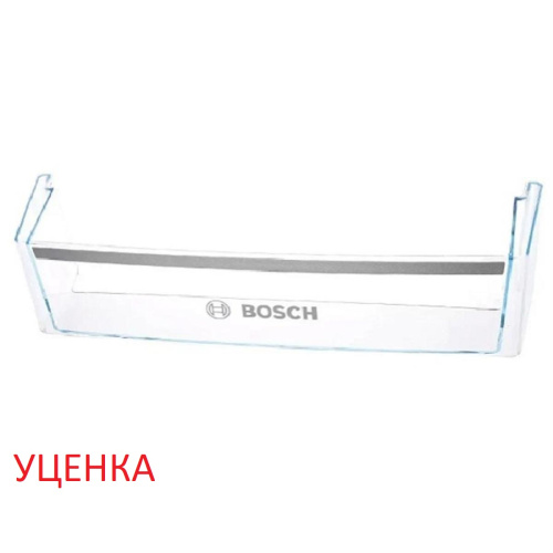 изображение Bosch 11025160 УЦЕНКА Полка (балкон) на дверь холодильника Bosch магазин Компании Интерком-НН картинка Bosch 11025160 УЦЕНКА Полка (балкон) на дверь холодильника Bosch от магазина Интерком-НН
