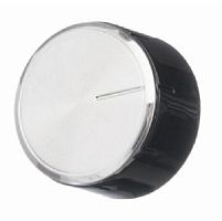 картинка Bosch 00616100 Ручка конфорки газовой варочной панели, чёрная/стальная от магазина Интерком-НН