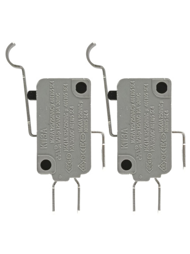 картинка Микропереключатель 2 шт.Dongnan KW3A-16Z6-A200 3-х контактный 16(4)A 250V с рычагом 27мм от магазина Интерком-НН фото 2