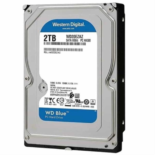 изображение Жесткий диск Western Digital 2 Tb 256 Mb 3.5" SATA-III WD20EZAZ (Blue) магазин Компании Интерком-НН картинка Жесткий диск Western Digital 2 Tb 256 Mb 3.5" SATA-III WD20EZAZ (Blue) от магазина Интерком-НН