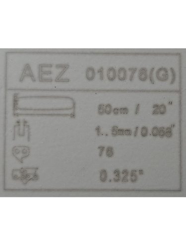 изображение AEZ 010076(G) пильная шина (0,325x1,5мм x 76зуб, 50см) для цепных пил Patriot 20" серия General магазин Компании Интерком-НН фото 3 картинка AEZ 010076(G) пильная шина (0,325x1,5мм x 76зуб, 50см) для цепных пил Patriot 20" серия General от магазина Интерком-НН фото 3