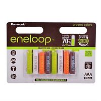 картинка Panasonic eneloop BK-4MCCE/8RE COLORS Аккумулятор 750mAh AAA BL8 от магазина Интерком-НН