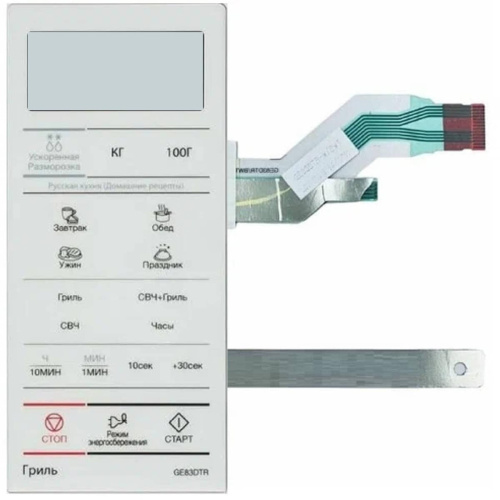 картинка Samsung DE34-00356J сенсорная панель управления для микроволновой печи (СВЧ) GE83DTR от магазина Интерком-НН фото 3
