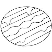 картинка Redmond RAG-242-RTS решетка металлическая (средняя) для аэрогриля RAG-242  от магазина Интерком-НН