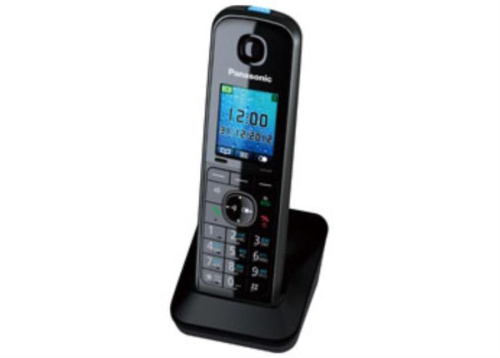 изображение Дополнительная трубка Panasonic KX-TGA815RUB DECT (радиотелефон) , цвет: черный магазин Компании Интерком-НН картинка Panasonic KX-TGA815RUB - Дополнительная трубка DECT (радиотелефон) , цвет: черный от магазина Интерком-НН