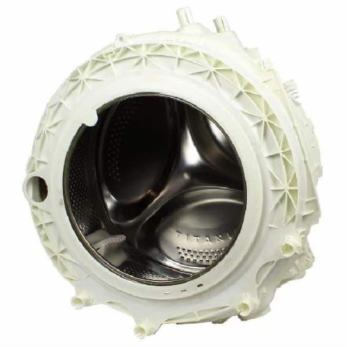 картинка Indesit C00295985 бак в сборе с барабаном и шкивом для стиральных машин Indesit, Ariston от магазина Интерком-НН