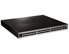 картинка D-Link DGS-3420-52T Управляемый стекируемый коммутатор уровня 2+ с 48 портами от магазина Интерком-НН