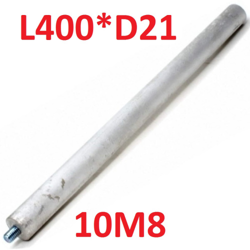 картинка Анод магниевый 400D21+10M8 длина 400мм, диаметр 21мм, шпилька 10мм, резьба M8 для водонагревателей от магазина Интерком-НН фото 3