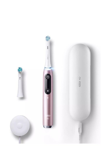 изображение Braun Oral-B iO 9N злектрическая зубная щетка (розовый кварц) магазин Компании Интерком-НН картинка Braun Oral-B iO 9N злектрическая зубная щетка (розовый кварц) от магазина Интерком-НН