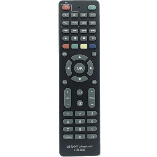 изображение Huayu DVB-T2+3+TV (20951) пульт дистанционного управления (ПДУ) для ресивера DVB-T2 магазин Компании Интерком-НН картинка Huayu DVB-T2+3+TV (20951) пульт дистанционного управления (ПДУ) для ресивера DVB-T2 от магазина Интерком-НН