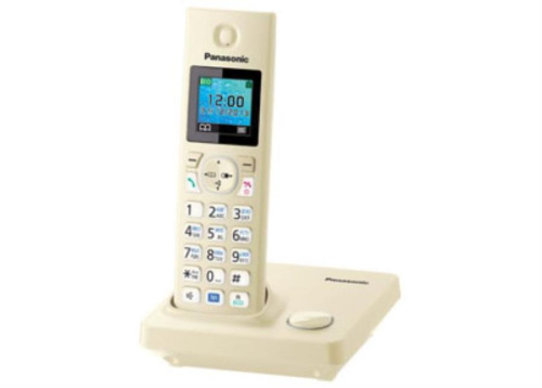 изображение Беспроводной телефон Panasonic KX-TG7851RUJ DECT (радиотелефон) , цвет: Бежевый (J) магазин Компании Интерком-НН картинка Panasonic KX-TG7851RUJ - Беспроводной телефон DECT (радиотелефон) , цвет: Бежевый (J) от магазина Интерком-НН