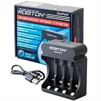 картинка Robiton SmartFast4 автоматическое зарядное устройство для аккумуляторов 1-4 Ni-MH, Ni-Cd от магазина Интерком-НН