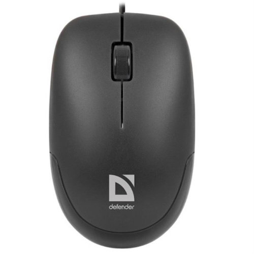картинка Defender Datum MM-010 (52010) Мышь проводная, 3 кнопки, черная  от магазина Интерком-НН