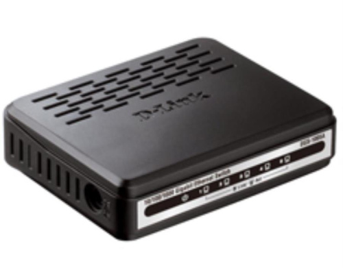 изображение Неуправляемый коммутато D-Link DGS-1005A с 5 портами 10/100/1000 Base-T и функцией энергосбережения магазин Компании Интерком-НН картинка D-Link DGS-1005A Неуправляемый коммутатор с 5 портами 10/100/1000 Base-T и функцией энергосбережения от магазина Интерком-НН