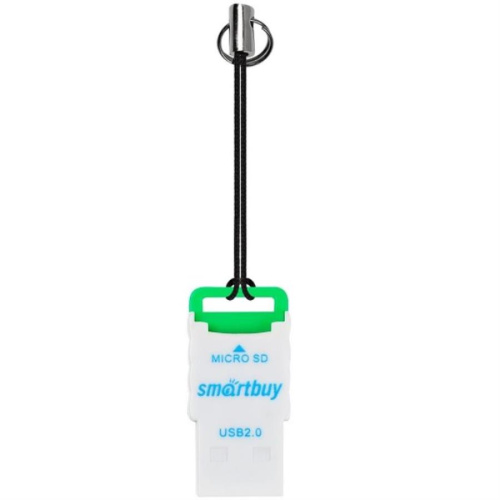 картинка Smartbuy SBR-707-G картридер (зеленый) для карт MicroSD от магазина Интерком-НН фото 2