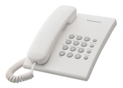 изображение Проводной телефон Panasonic KX-TS2350RUW, цвет белый магазин Компании Интерком-НН фото 2 картинка Panasonic KX-TS2350RUW проводной телефон, цвет белый от магазина Интерком-НН фото 2