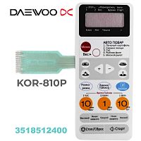 картинка Daewoo 3518512400 (KOR-810P0S(H)) Сенсорная панель для микроволновой печи свч KOR-810P от магазина Интерком-НН