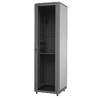 картинка Шкаф напольный 19", 42U, (600х600х2055), TE, серый Netko (упакован в 2 коробки) от магазина Интерком-НН